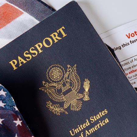 Travel documents for USA