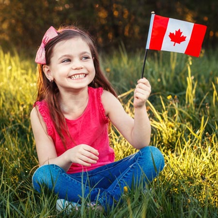 eTA Canadá para niños