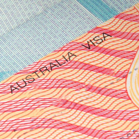 Formulaire visa Australie