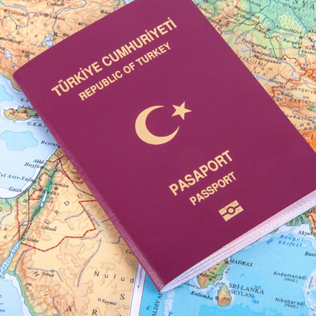 Kraje objęte e-wizą do Turcji