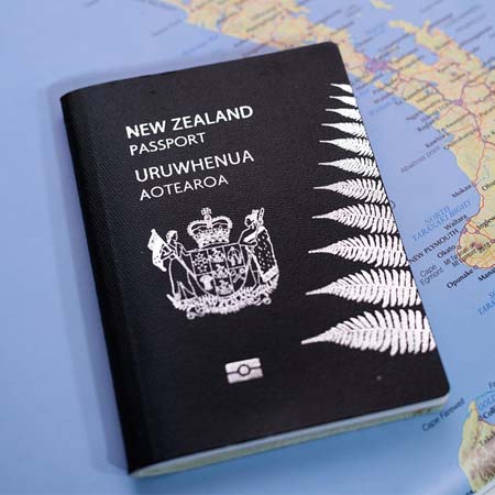 Reisepass für Neuseeland
