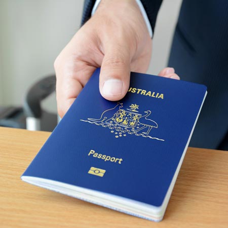 Passaporto per l'Australia