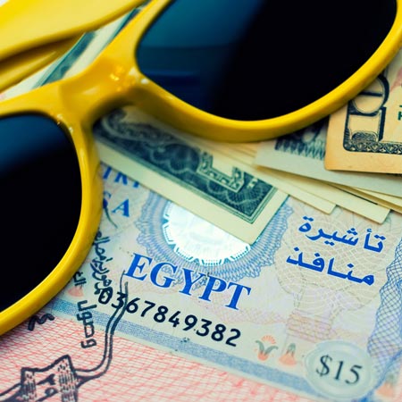 Prezzo di un visto per l'Egitto