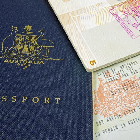 Geldigheid visum Australië