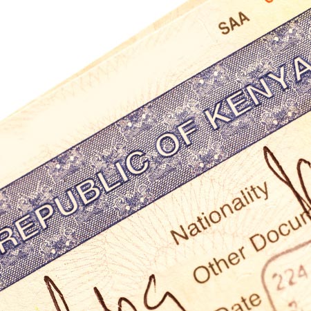 Validez del visado de Kenia