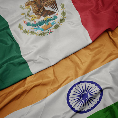 India visa from Mexico